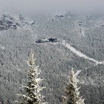 An image of the Cliff House on Mt. Mansfield in Stowe, Vermont