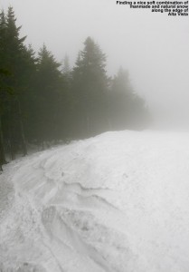 An image of the Alta Vista ski trail at Bolton Valley Resort in Vermont