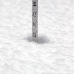 An image snowing the total snow depth on October 28th at an elevation of 2,500' at Bolton Valley Ski Resort in Vermont