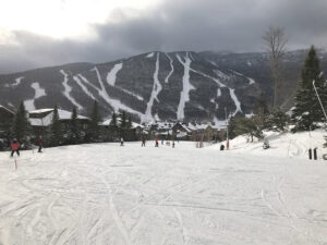 An image of the Inspiration learning trail at Stowe Mountain Ski Resort in Vermont