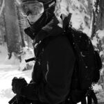 An image of Ty standing on one of the glades of the Nordic and Backcountry Network of trails during a January ski tour at Bolton Valley Ski Resort in Vermont